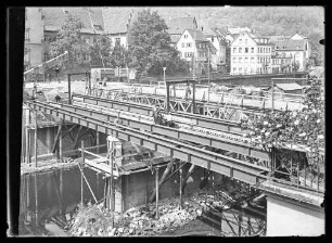 Bau der neuen Tauberbrücke