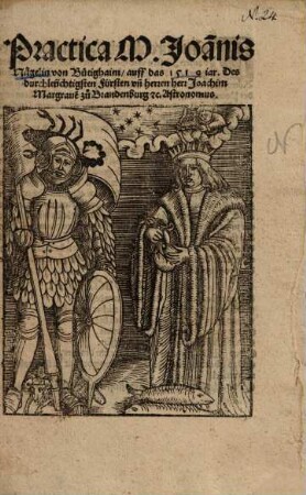 Practica M. Joa[n]nis Nägelin von Bütighaim auff das 1519 iar ...