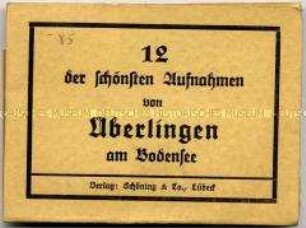 Fotomappe "Überlingen" mit 12 Originalaufnahmen