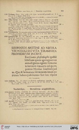 Dernières acquisitions (Nr. 1504a - 1547)