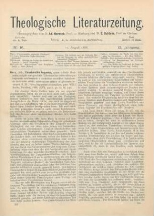 393-395 [Rezension] Merx, Adalbert, Chrestomathia targumica