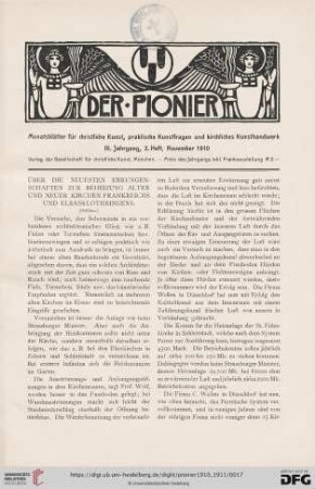 2. Heft, November 1910
