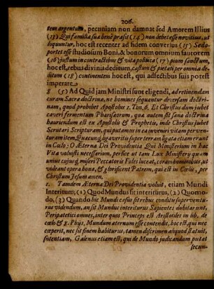 Tamdem Aeterna Dei Providentia voluit, etiam Mundi Interitum ...