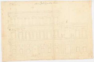 Wohnhaus Hiller und Brandt Breite Straße, Potsdam: Ansicht der Fassade