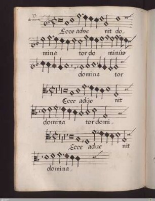 Philippus de Monte : Ecce advenit dominator