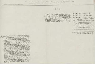 Facsimile tratto da un Codice della Biblioteca Vaticana contrassegnato "Codice Vaticane ..."