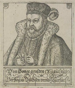 Bildnis des Augustus, Herzog zu Sachsen