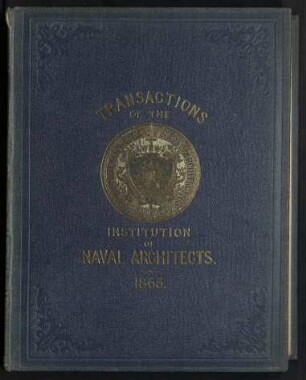 Transactions of The Institution of Naval Architects - Vol. IV; Jg. 4
