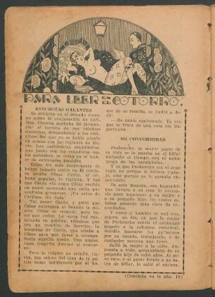 Para leer en el cotorro