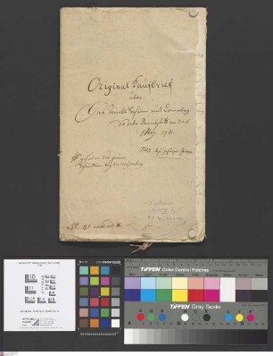 Seeheim: Originalkaufbrief über das von Erbach erkaufte Amt Seeheim und Dannenberg