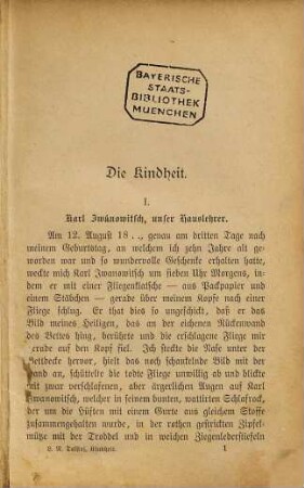 Leo N. Tolstojs gesammelte Werke, 1