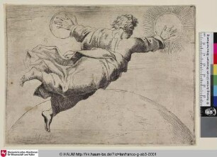 [Gott erschafft die Sonne und den Mond; Dieu créant le soleil et la lune]