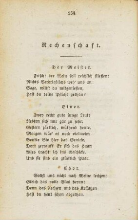 Rechenschaft.