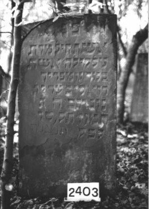 Grabstein 2403