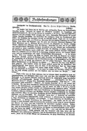 Buchbesprechungen