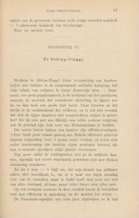 Hoofdstuk VI. Te Tebing-Tinggi