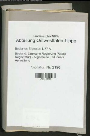 Konkurs des Amtmann Lucanus zu Detmold: Tabellen der Kontributionserhebung des Amtmanns Lucanus in den Bauerschaften des Kirchspiels Detmold, Bd. 4