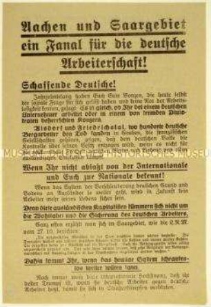 Aufruf zum Eintritt in den Wehrwolf