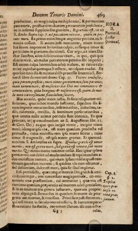469-472, Huc accedit, quod mors justis, sit finis reliquarum ...