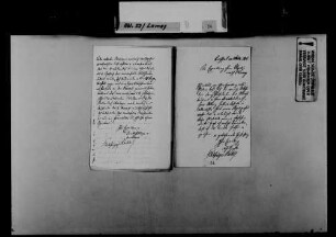 Schreiben von Leopold Schleßinger, Bruchsal, an August Lamey: Bericht von einer Audienz bei August Joos.