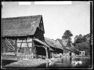 Dorf an der Eger