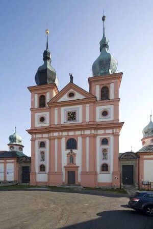 Katholische Kirche Mariä Himmelfahrt und Sankt Maria Magdalena, Maria Kulm, Tschechische Republik