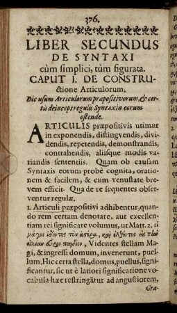 Liber Secundus De Syntaxi