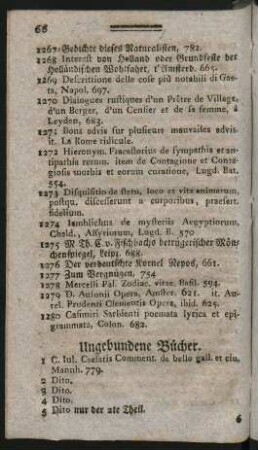 Ungebundene Bücher