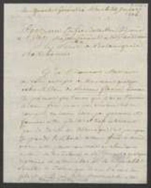 Brief von Petitpierre an Regensburgische Botanische Gesellschaft