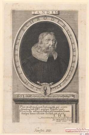 M. Johann Lorenz Schröder, Emeritus