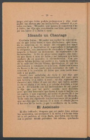 El asesínato
