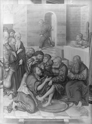 Passionszyklus — Fußwaschung Petri