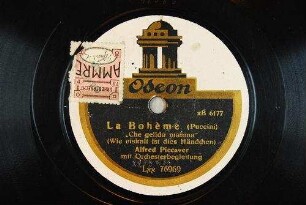 La bohème : "Che gelida manina" (Wie eiskalt ist dies Händchen) / (Puccini)