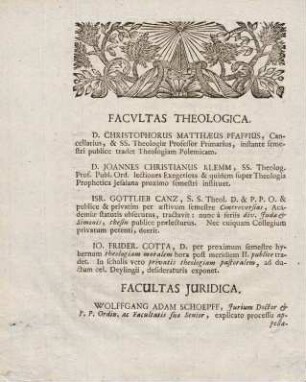 4, Facultas Theologica