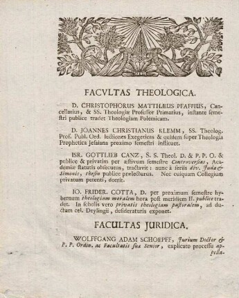 4, Facultas Theologica