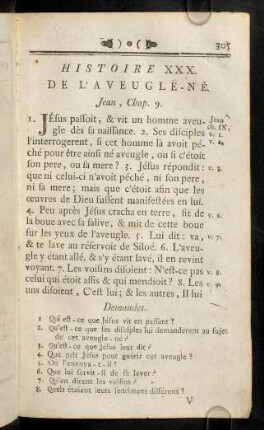 305-310, Histoire XXX - XXXI