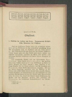 Fünftes Buch. Odysseus.