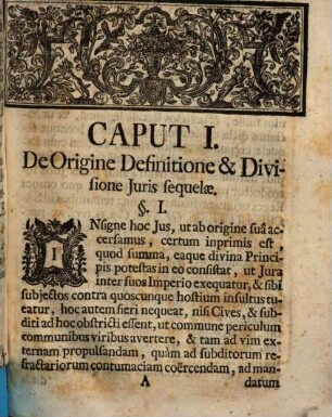 Dissertatio Inauguralis Juridica De Jure Sequelae : = Von Folg und Reis