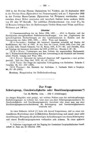 Zur Frage Schwingweg-, Geschwindigkeits- oder Beschleunigungsmesser