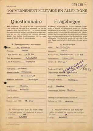 Oesterlin, Hubert