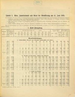 Berufsstatistik der deutschen Großstädte : Berufs- u. Gewerbezählung vom 14. Juni 1895, 2