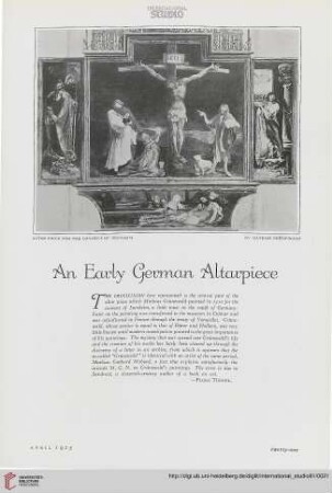81.1925 = Nr. 335: An early german altarpiece