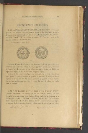 Jetons rares ou inédits