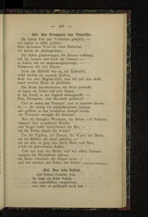 244. Der tote Soldat.