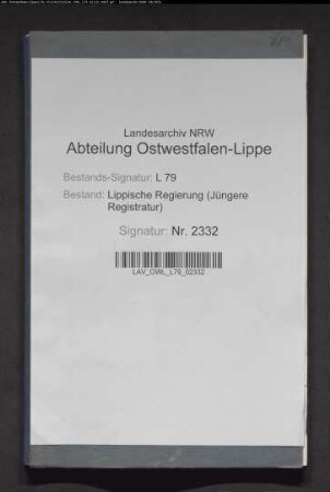 Gewerbliche Verhandlungen in der Stadt Blomberg