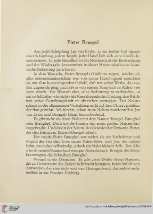 Pieter Bruegel