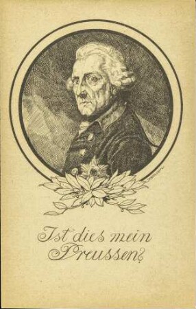Ist dies mein Preussen?