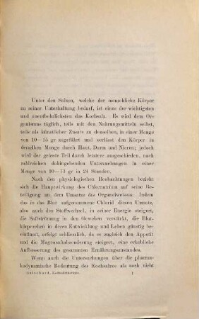 Beitrag zur Casuistik der Kochsalztherapie