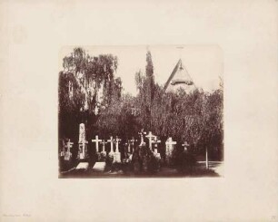 Evangelischer Friedhof in Meran in Südtirol