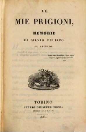 Le mie prigioni : memorie